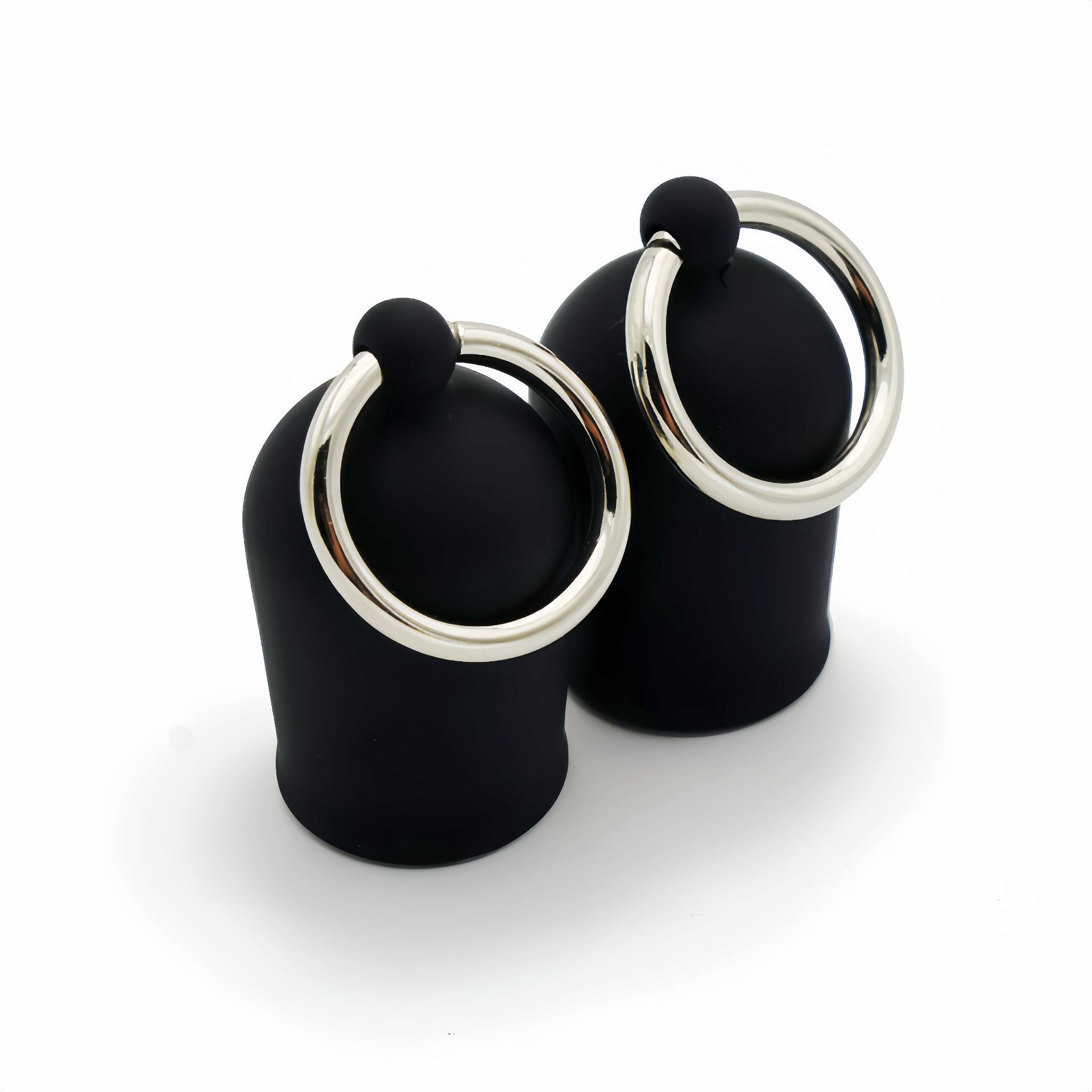 Vacuum Breast Pump Silicone Ring Negative Pressure Nipple Enhancer Male Small Size Inverted Silicone Breast Clamp Large Size