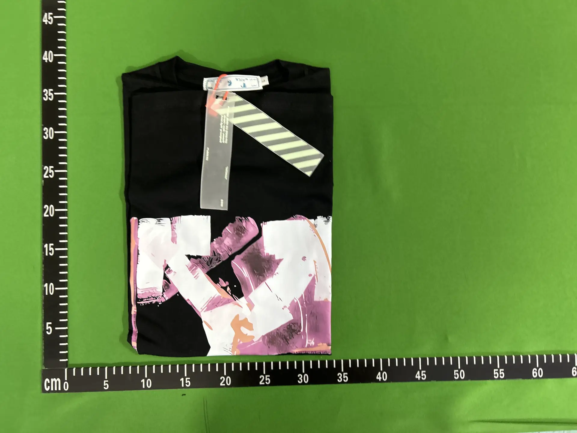 Off-White Abstract Print T-Shirt