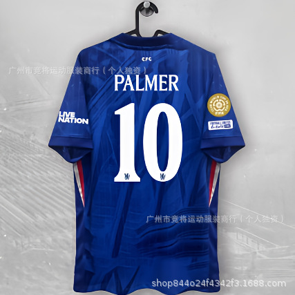 2526 Chelsea Jersey Palmer Drap Home Chelsea Fan Version Enzo Sancho Caicedo Neto