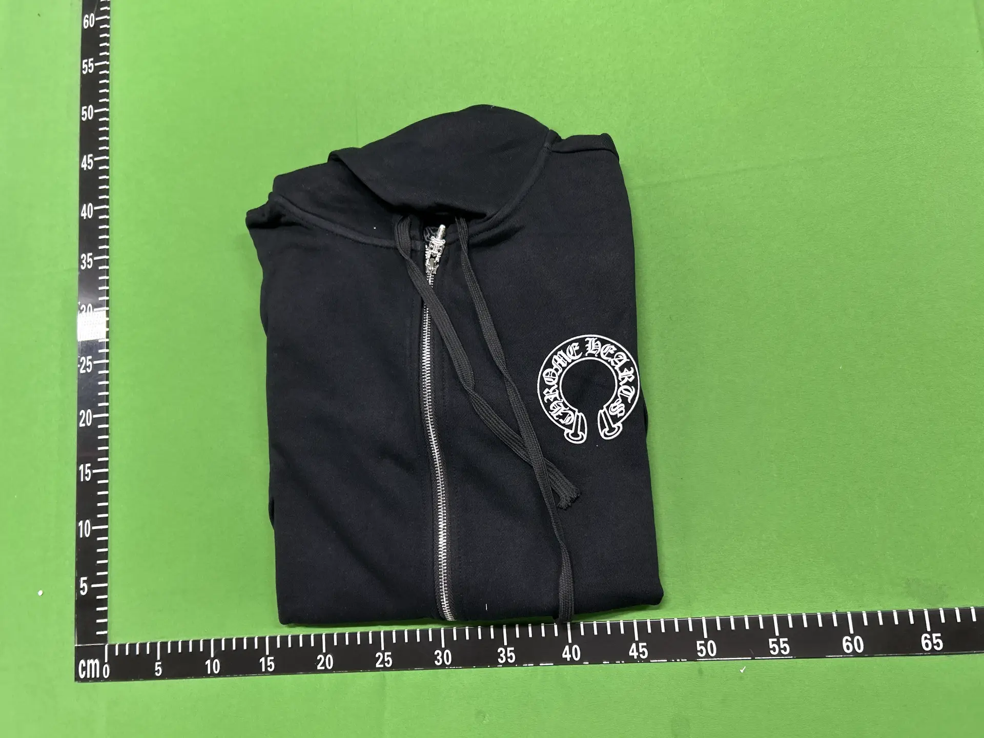 Chrome Hearts Zip Hoodie Black