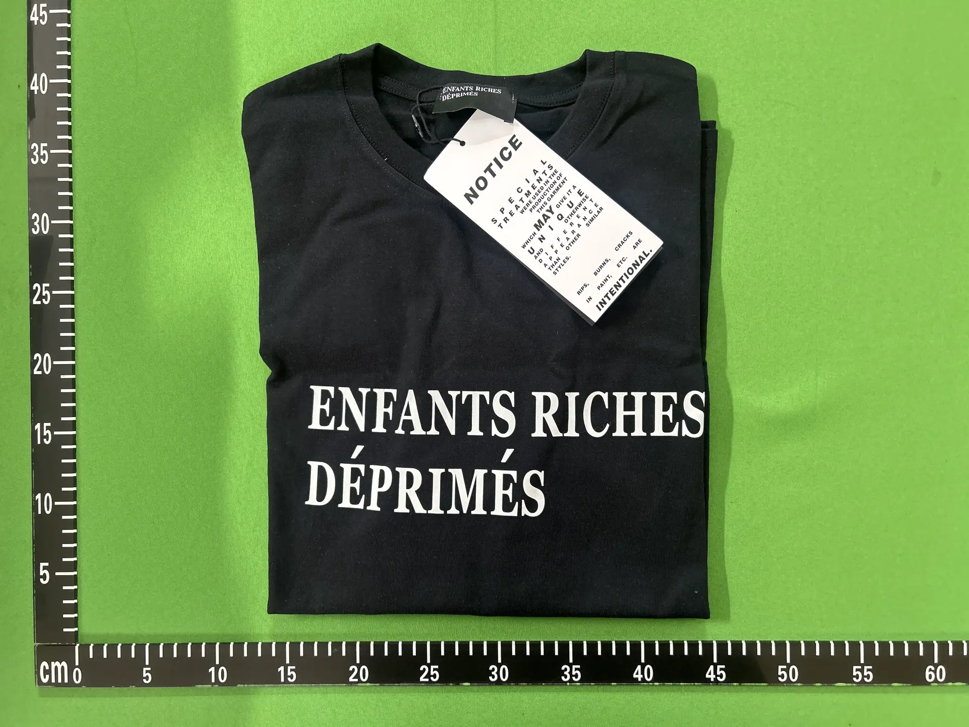 Enfants Riches Déprimés Black Short-Sleeved T-Shirt