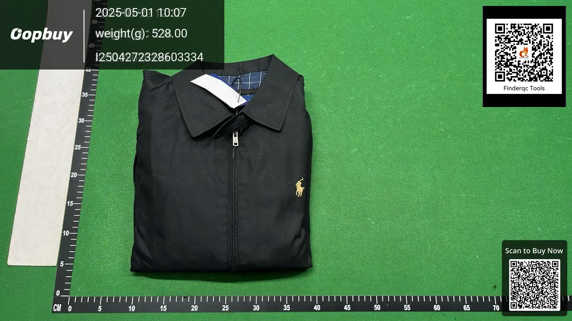 Ralph Lauren Polo Jacket Black Gold Pony Logo