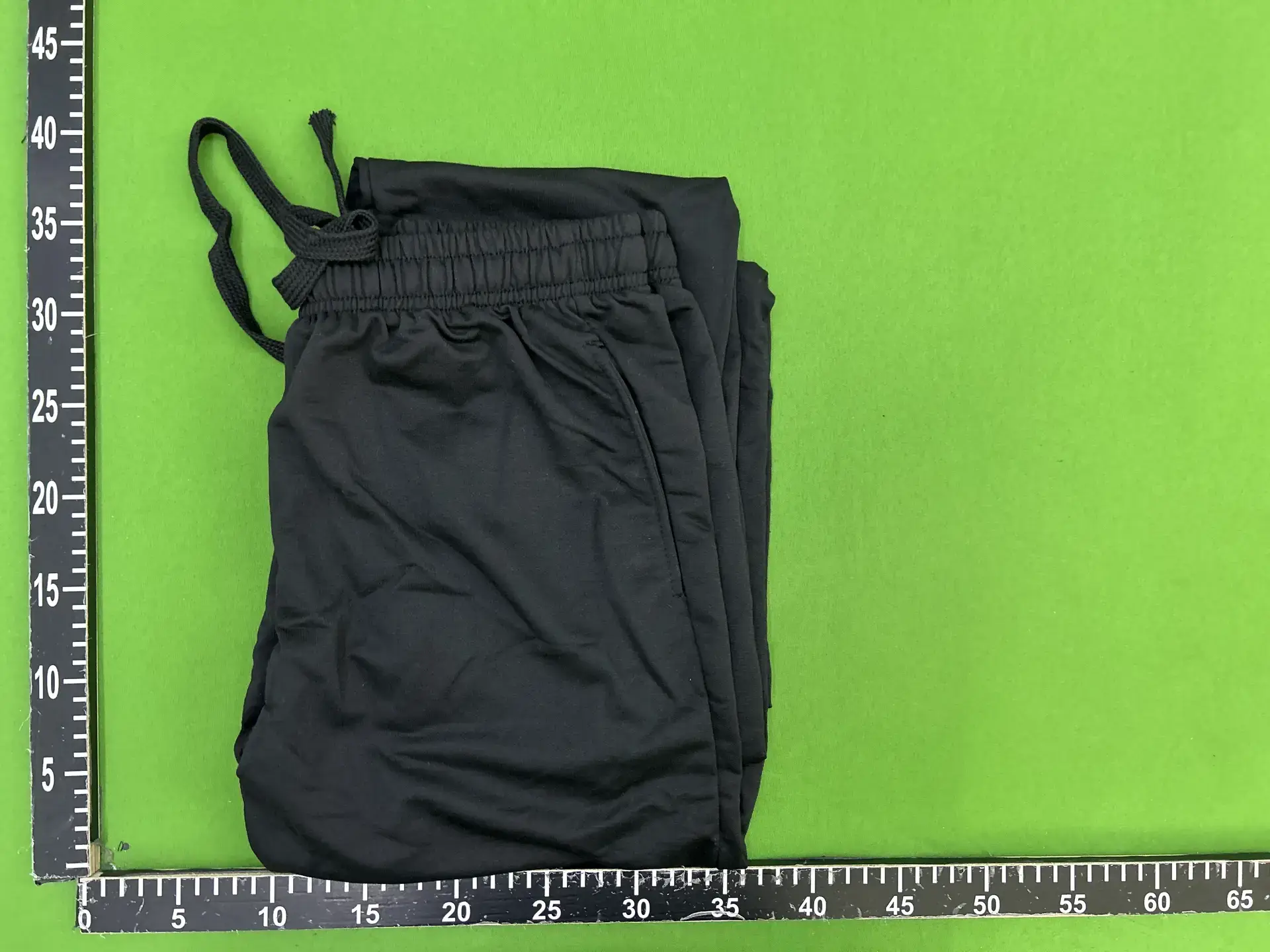 Men's Black Casual Loose Sweatpants