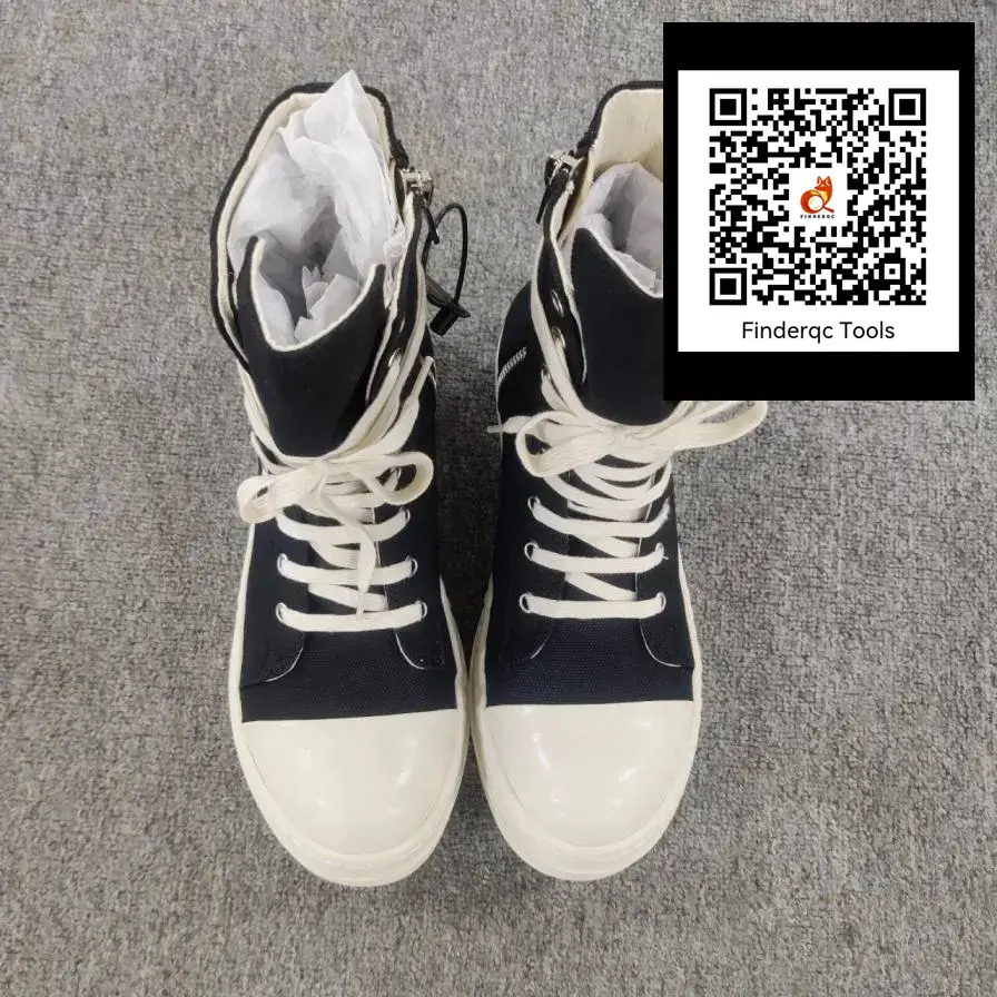 Ro Fabled Canvas High-Top Shoes Wax Cloth Men's Shoes Plus size Thick Sole K-style Couple Casual Dark Zipper Women's Shorts