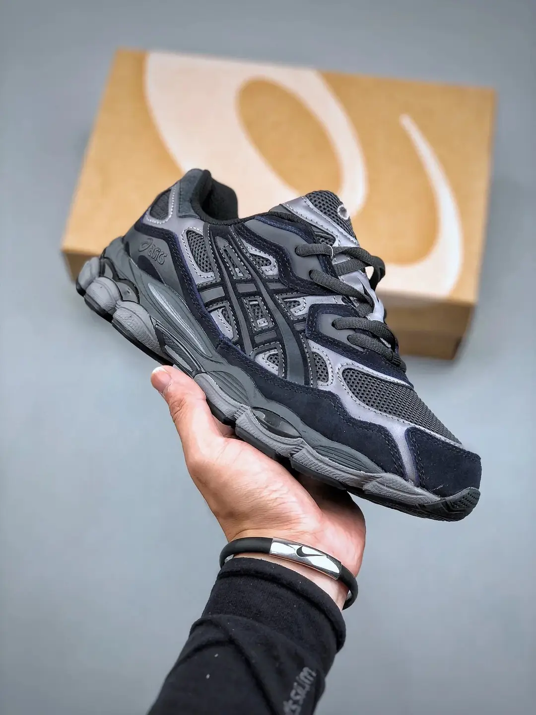 ASIC* Tiger GEL-NYC outdoor cross-country casual sports running shoes. Size: 36-45 (half)