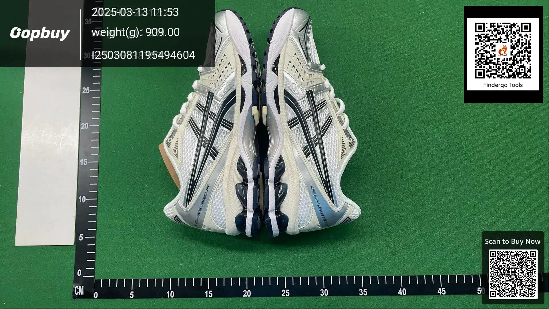 ASICS GEL-Kayano 14 White Silver