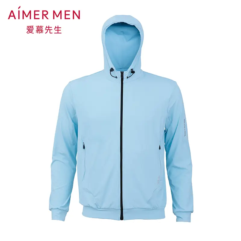 Mr. Admiration 20Ss Floral Gray Sports Series Hoodie Zipper Long sleeves Ns62D561
