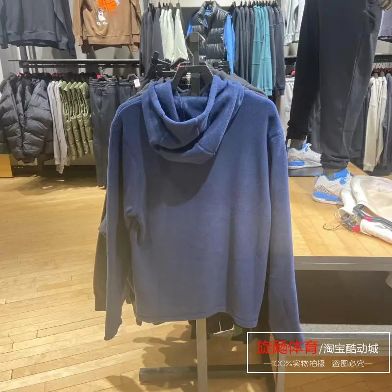 Nike Nike 2024 Winter New arrival Men's Polar Fleece pullover Hoodie Fleece-lined Soft Plaid Fz0661
