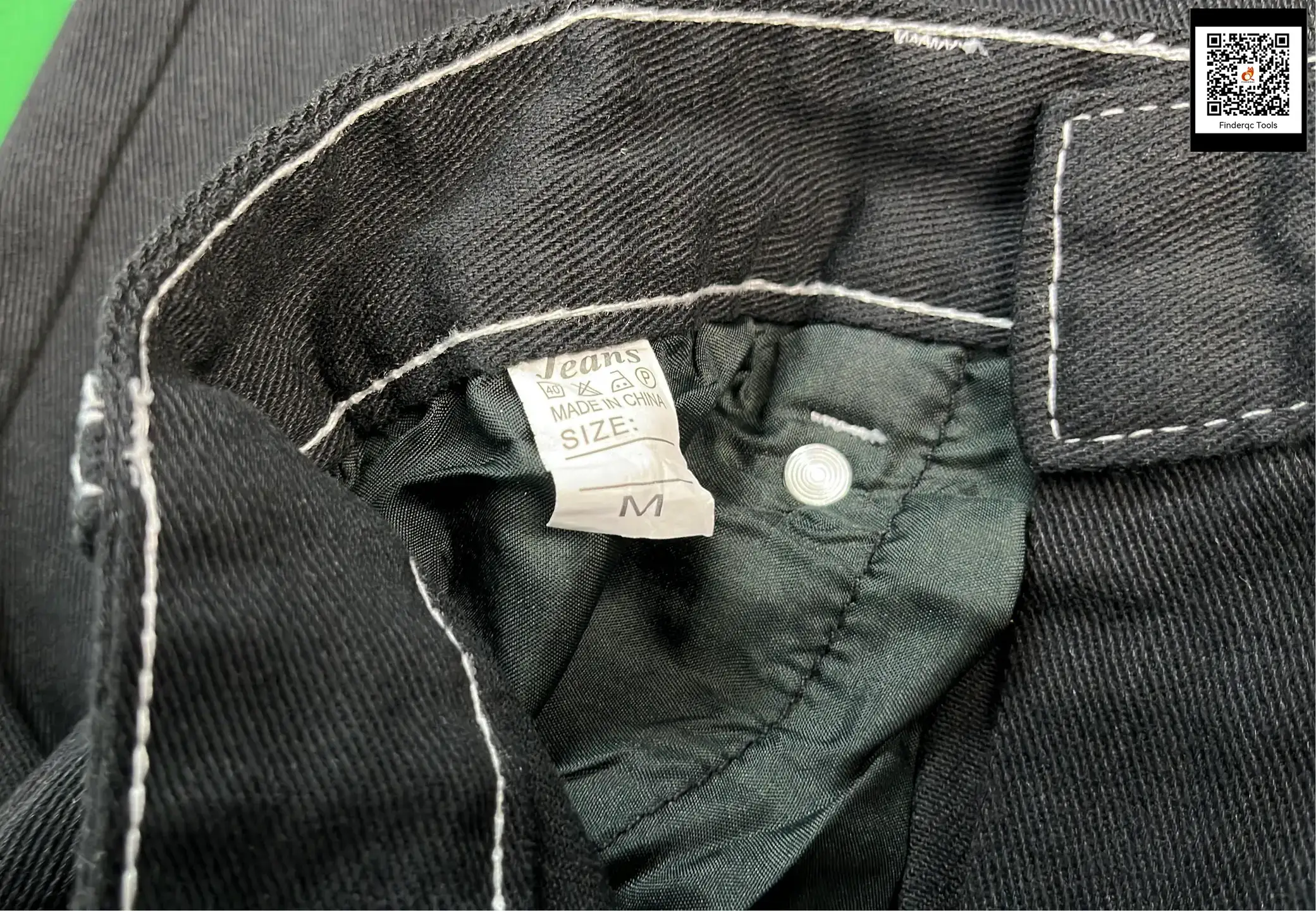 American Style Trendy Brand Jeans Men's Religious Big Buddha Loose plus size Thick Line Straight Casual High Street Jeans