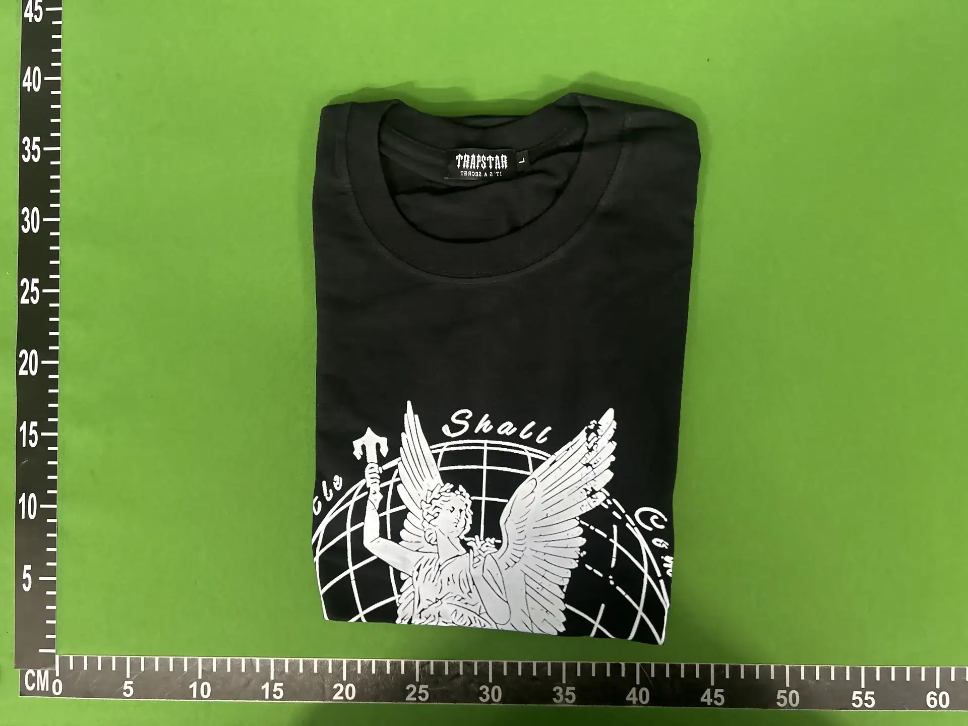 American Style Fashion Brand trapstar Short-sleeved Men's Couple Ins High Street Summer Loose Casual Trendy T-shirt for Women