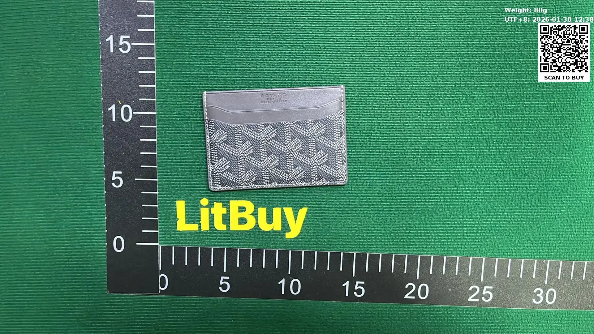 Goyard card holder