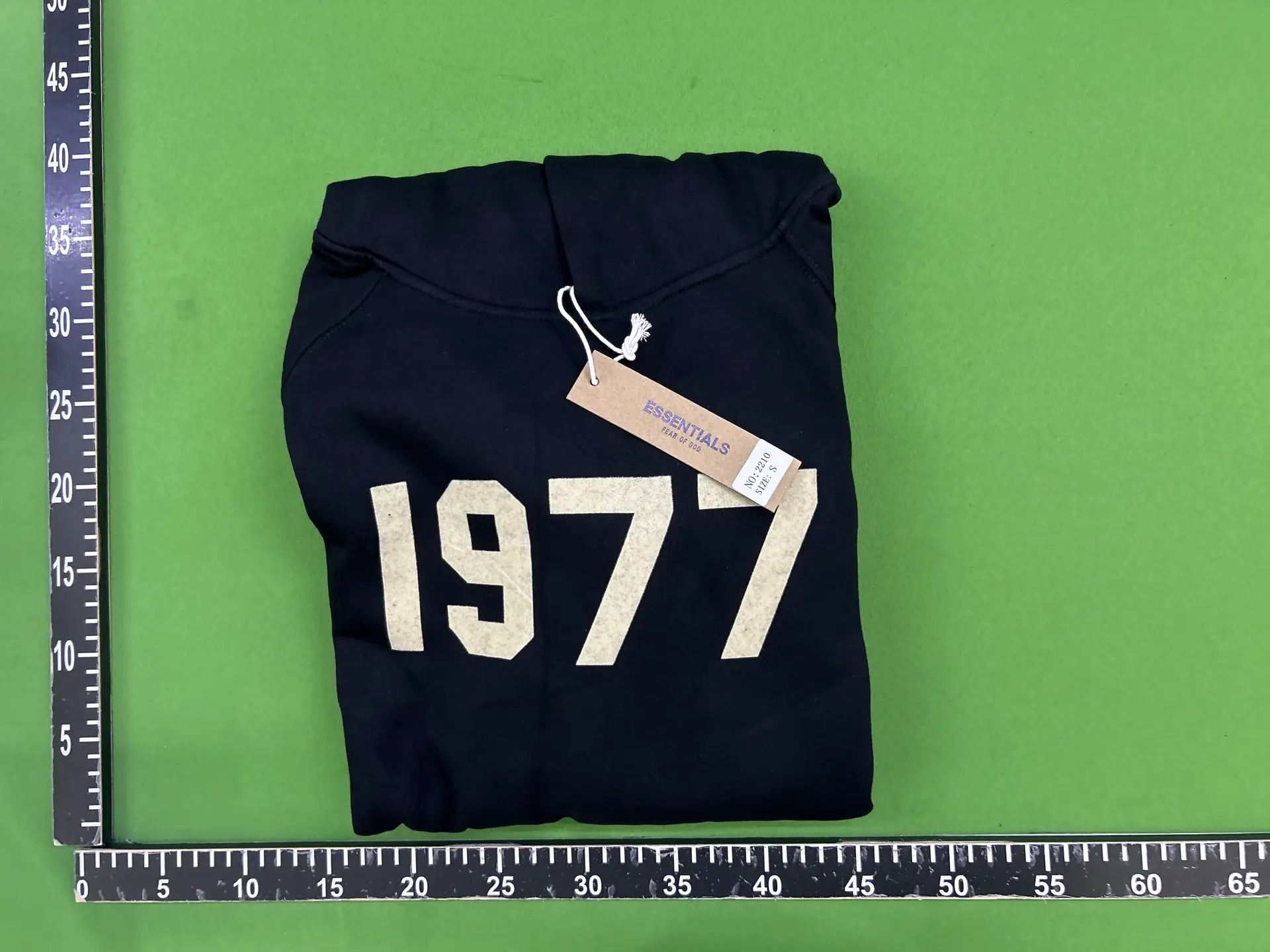 Essentials 1977 Black Hoodie