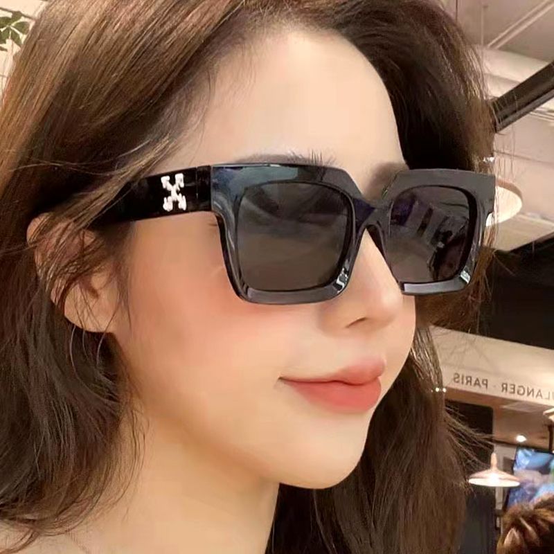 Fashionable Snowflake Sunglasses, Uv Protection, Driving Sunglasses, Street Style, Versatile Square Frame Sunshade Glasses Foto QC de 1688 na Qualit.ly
