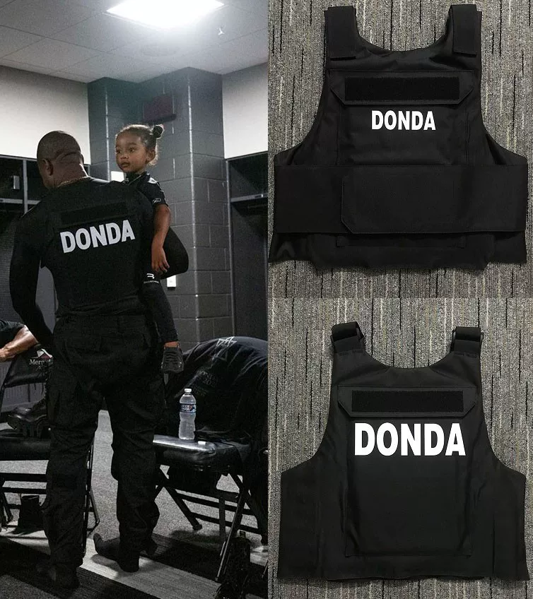 Customizable Kanye Donda Tactical Vest Hip-Hop Rap Merchandise Rapper Vest
