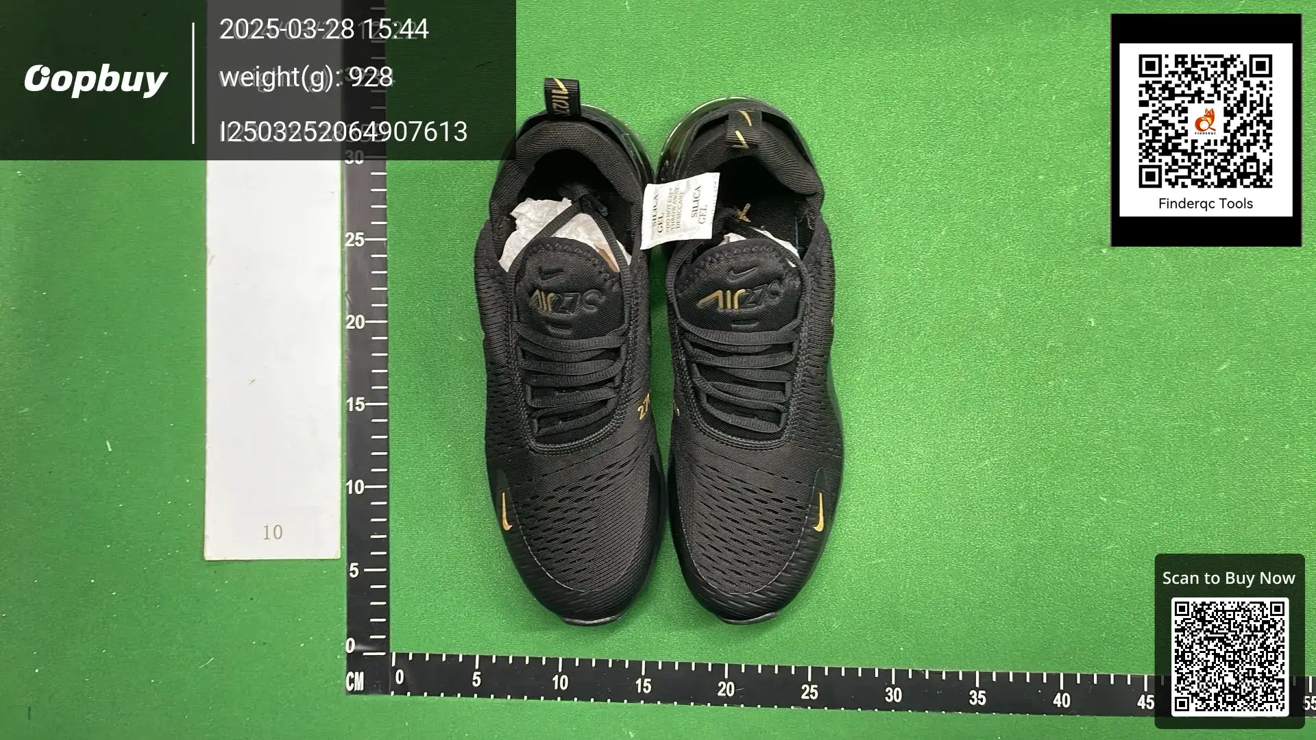 Nike Air Max 270 Black Gold
