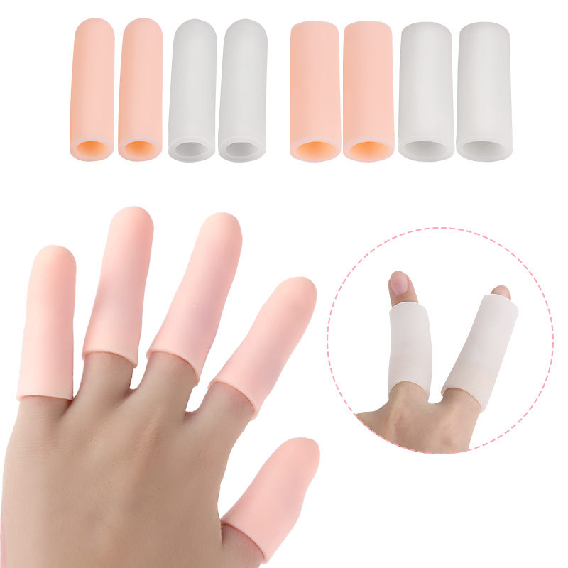 Gel Finger Cots Finger Protectors Trigger Hand Moisturizer Cracked Toe Separators Sneakers
