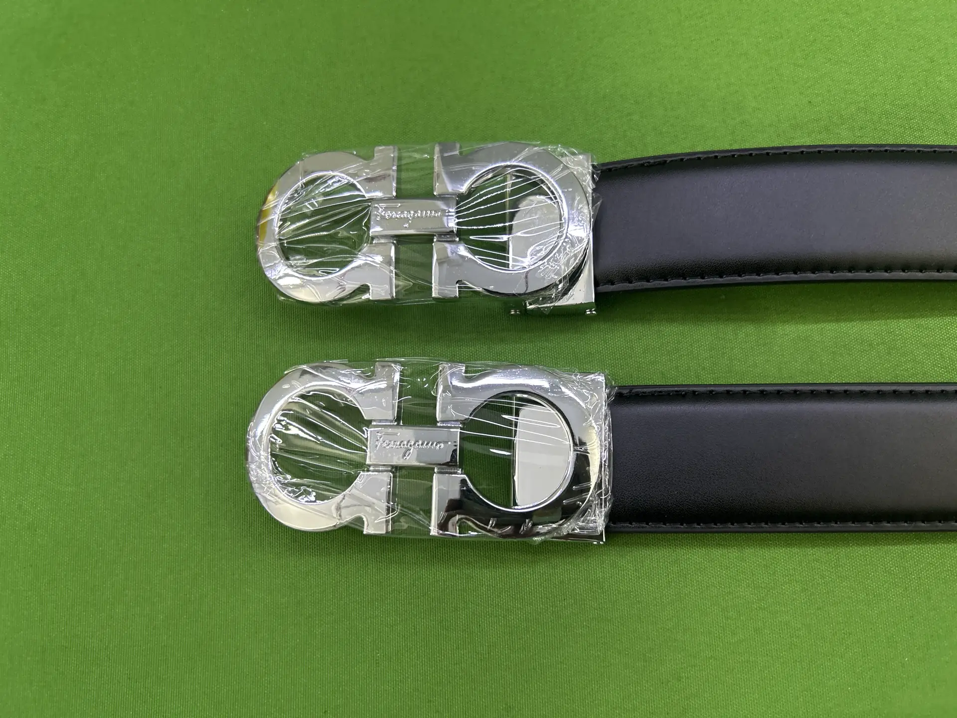 Salvatore Ferragamo Gancini Belt Black
