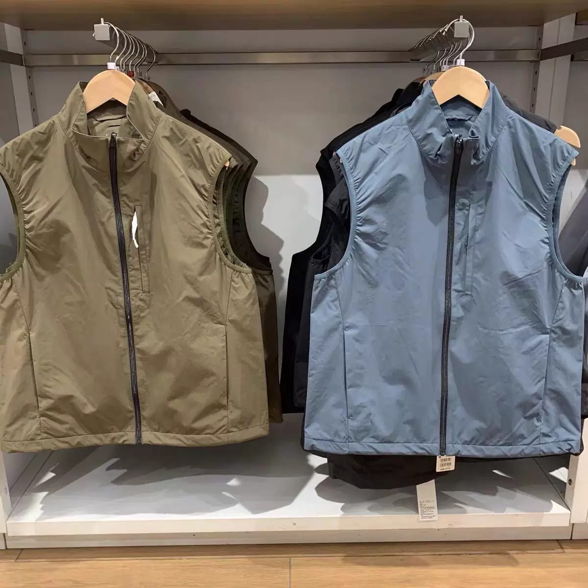 Flat men's/women's 2025 spring windproof vest, casual vest, functional jacket, outdoor sports l476521