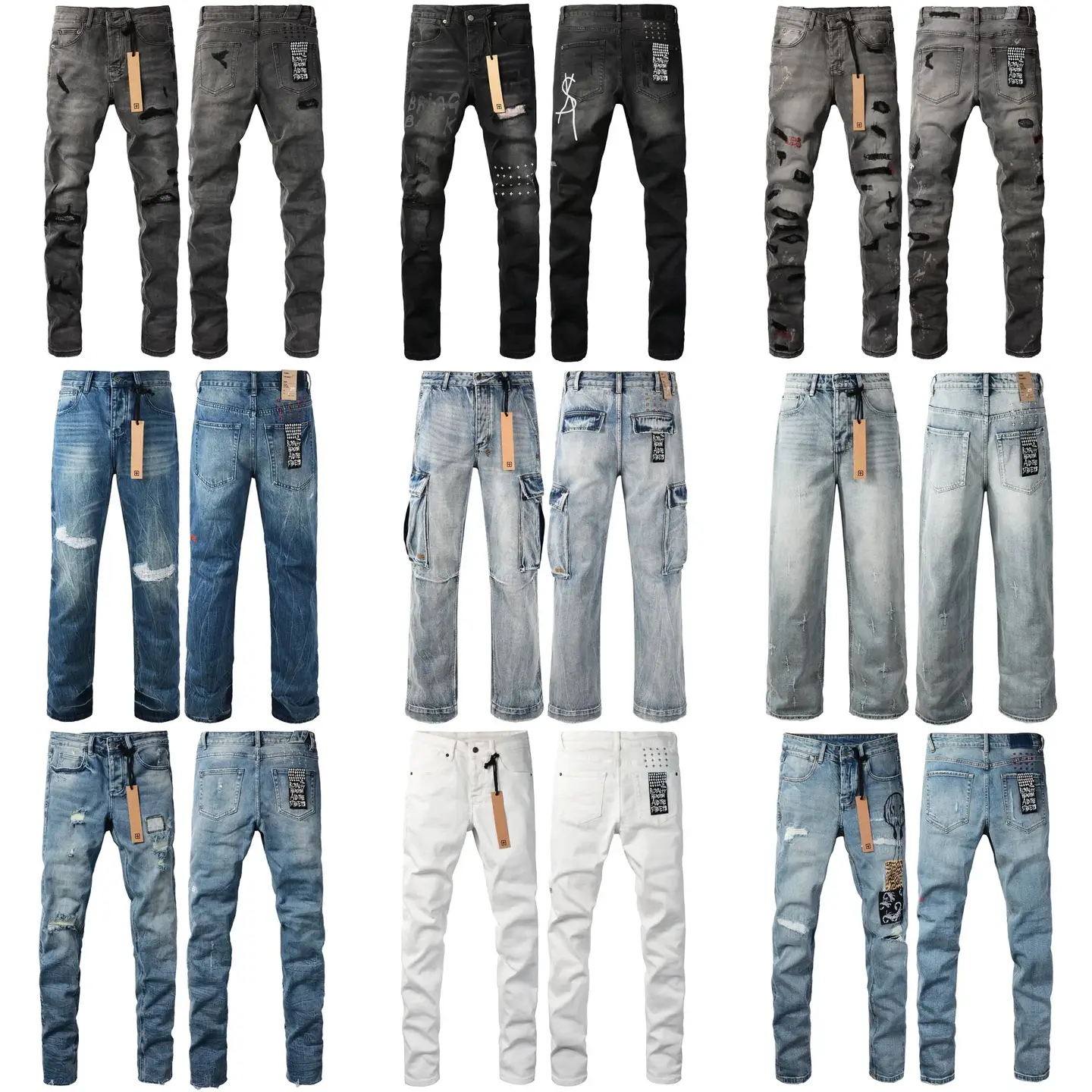 Distressed Jeans