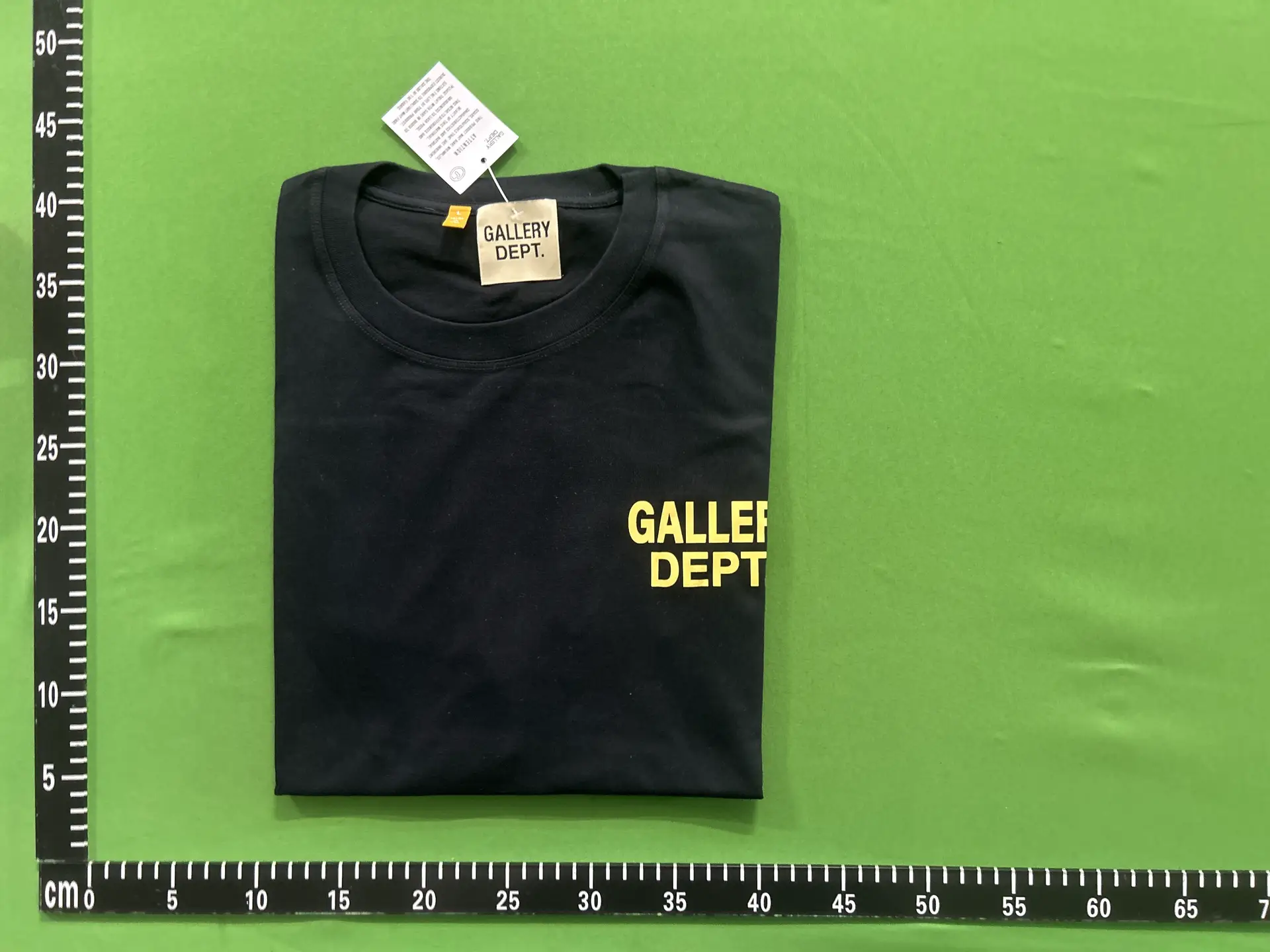 Gallery Trendy Brand Dept Classic Letter Slogan Logo Gradient Printed Short-Sleeved T-Shirt for Men and Women Chinese Valentine's Day Couple Wear