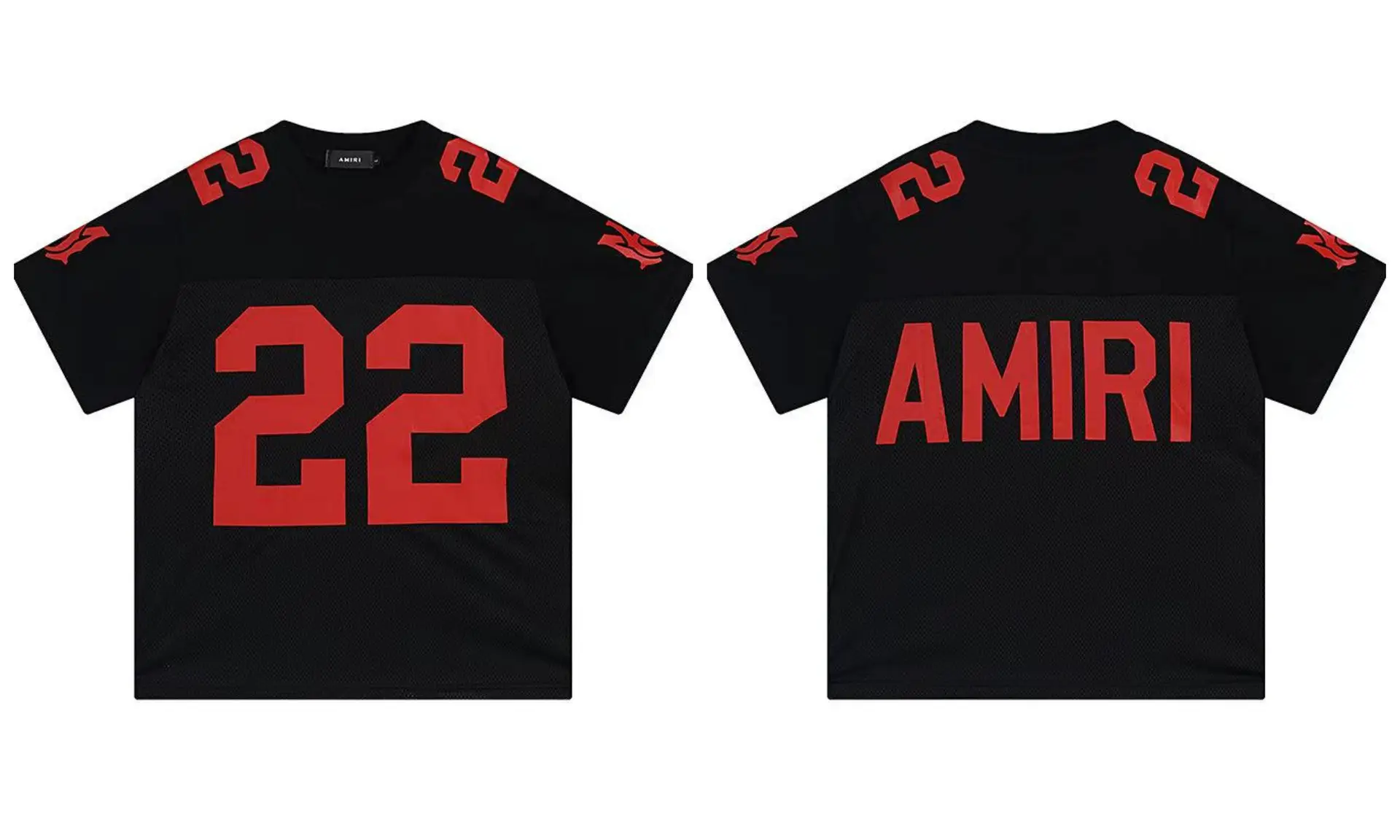 Cross-border New corteiz Short-sleeved Alcatraz T-shirt Letter Logo Printed Round Neck American Casual Loose Half Sleeve