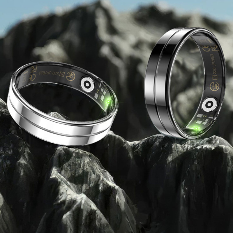 Cross-Border R11 Smart Ring Heart Rate Blood Oxygen Body Temperature Sleep Monitoring Remote Control Photography Multi-Functional Smart Ring