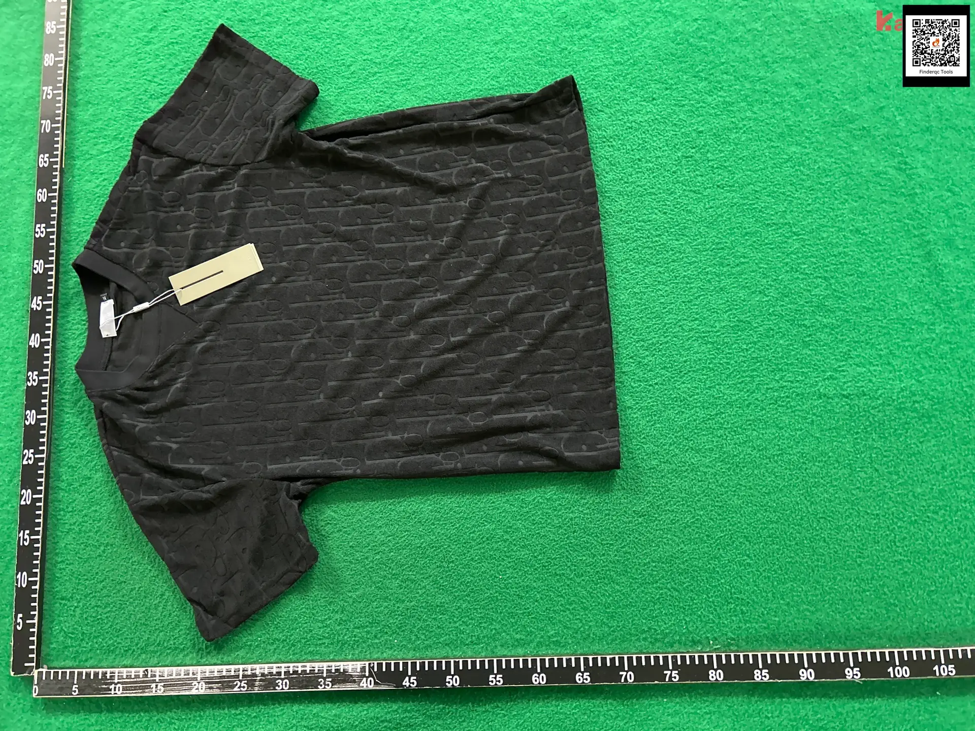 Dior Oblique Jacquard T-Shirt Black