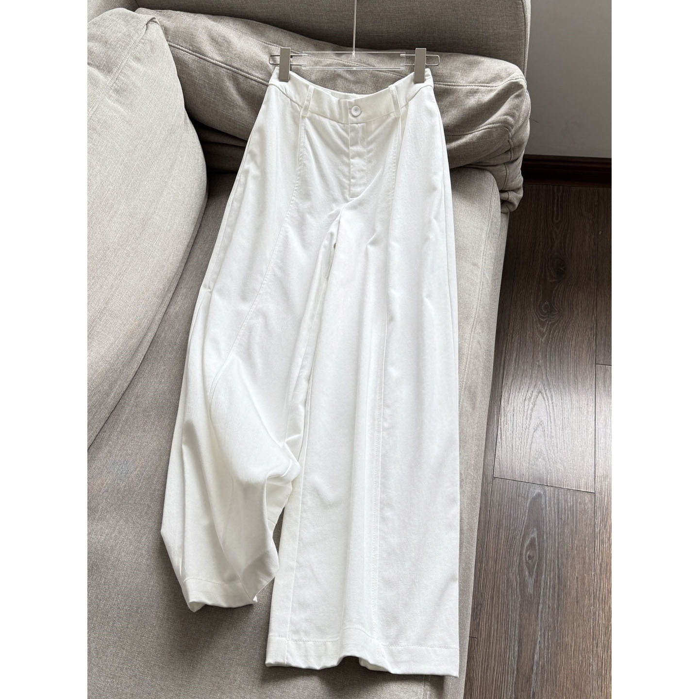 2026 Spring New Style Tencel Casual Slimming Wide-Leg Pants Straight-Leg Pants Long Pants Women's Wholesale B6Dk85023