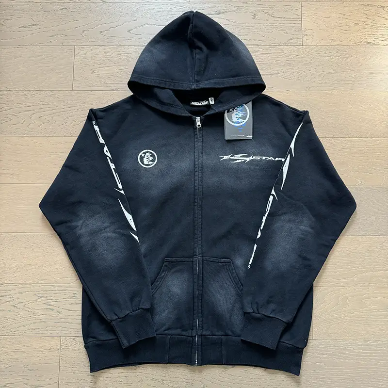Trendy Letter Print Casual Street Retro Brand Loose Hooded Sweatshirt Couple Matching Set
