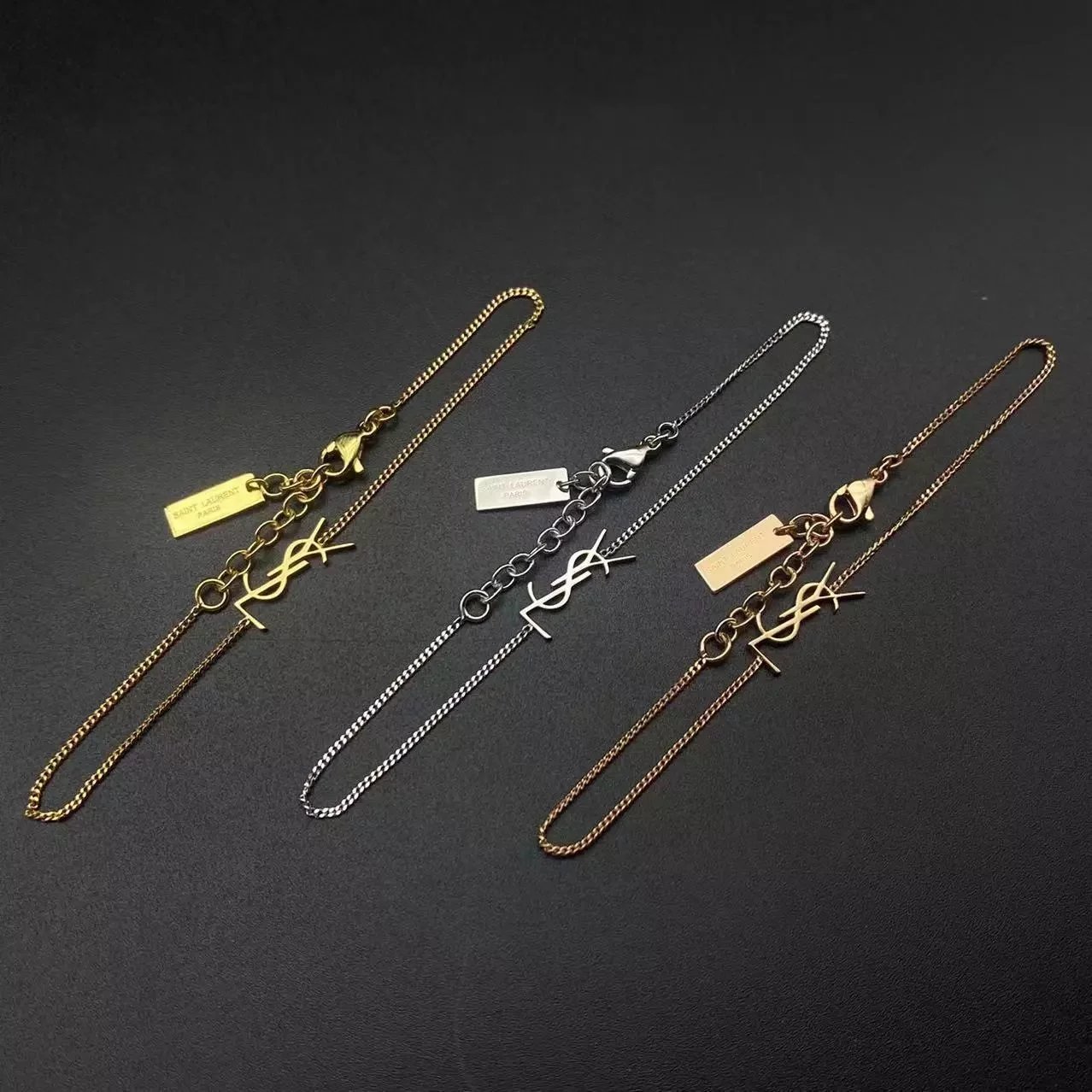 Saint Laurent YSL Monogram Bracelet