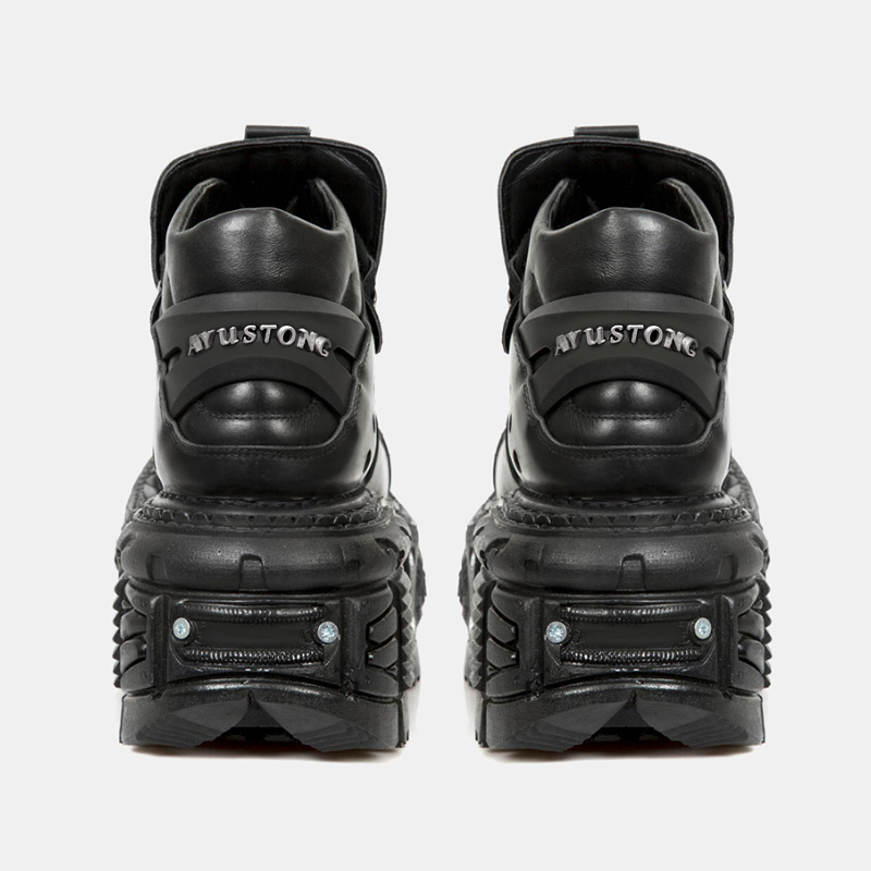 YUSTONG Black Boots Size 38
