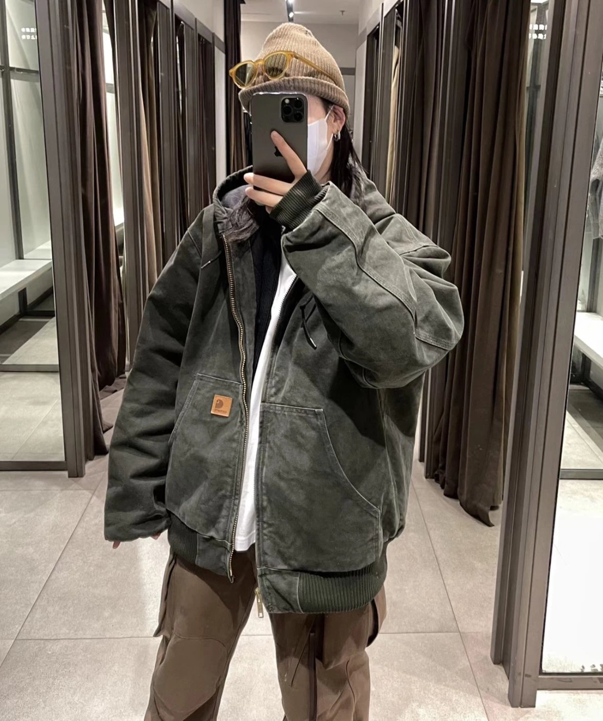 Carhartt Washed Duck Insulated Active Jacket