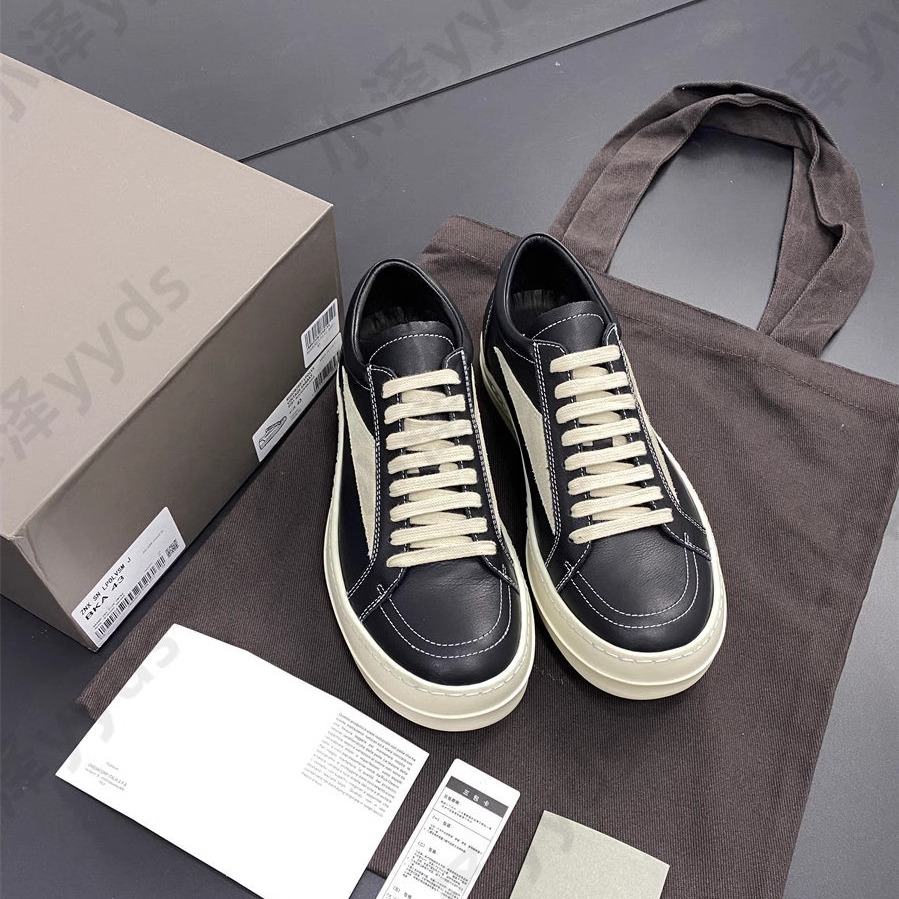Rick Owens DRKSHDW Low Top Sneakers Grey