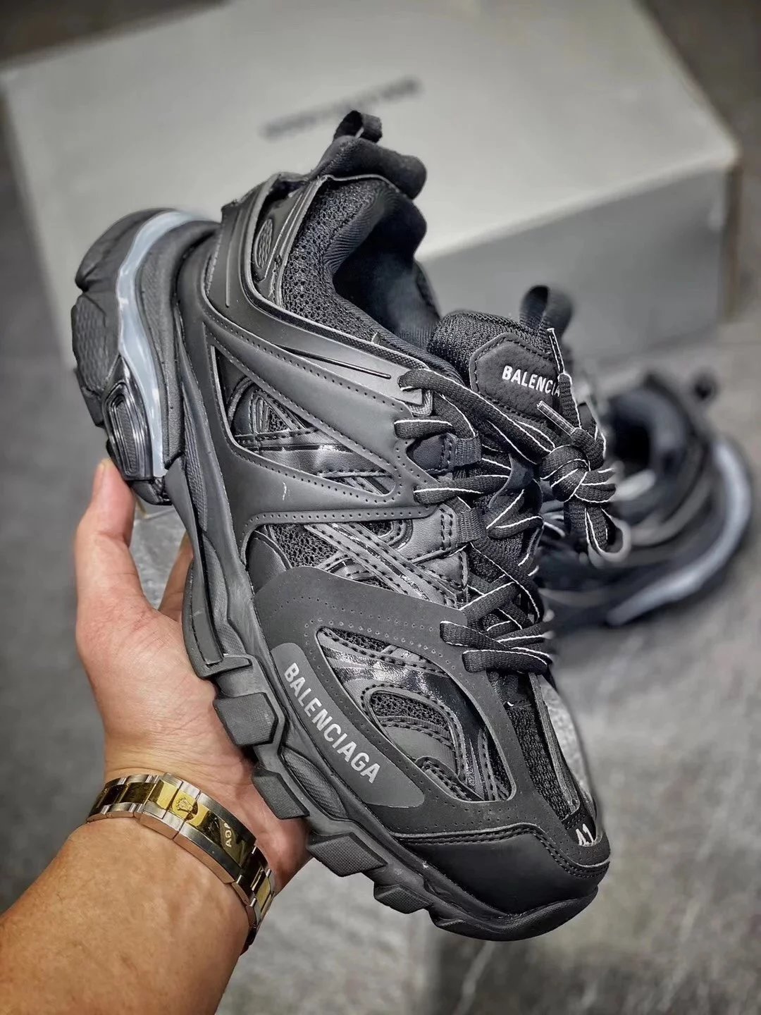 Balenciaga Track Sneakers Black