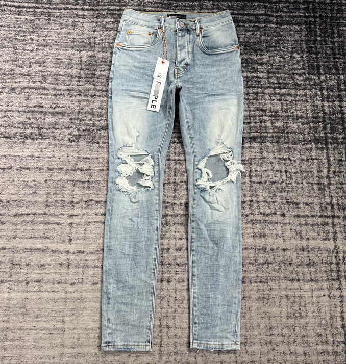 Purple Brand Distressed Jeans