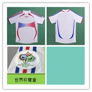 Adidas France Zidane 2006 World Cup Jersey