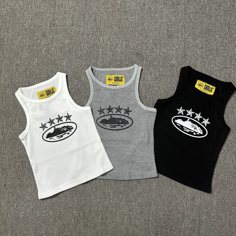 Corteiz Guerillaz Tanktop White