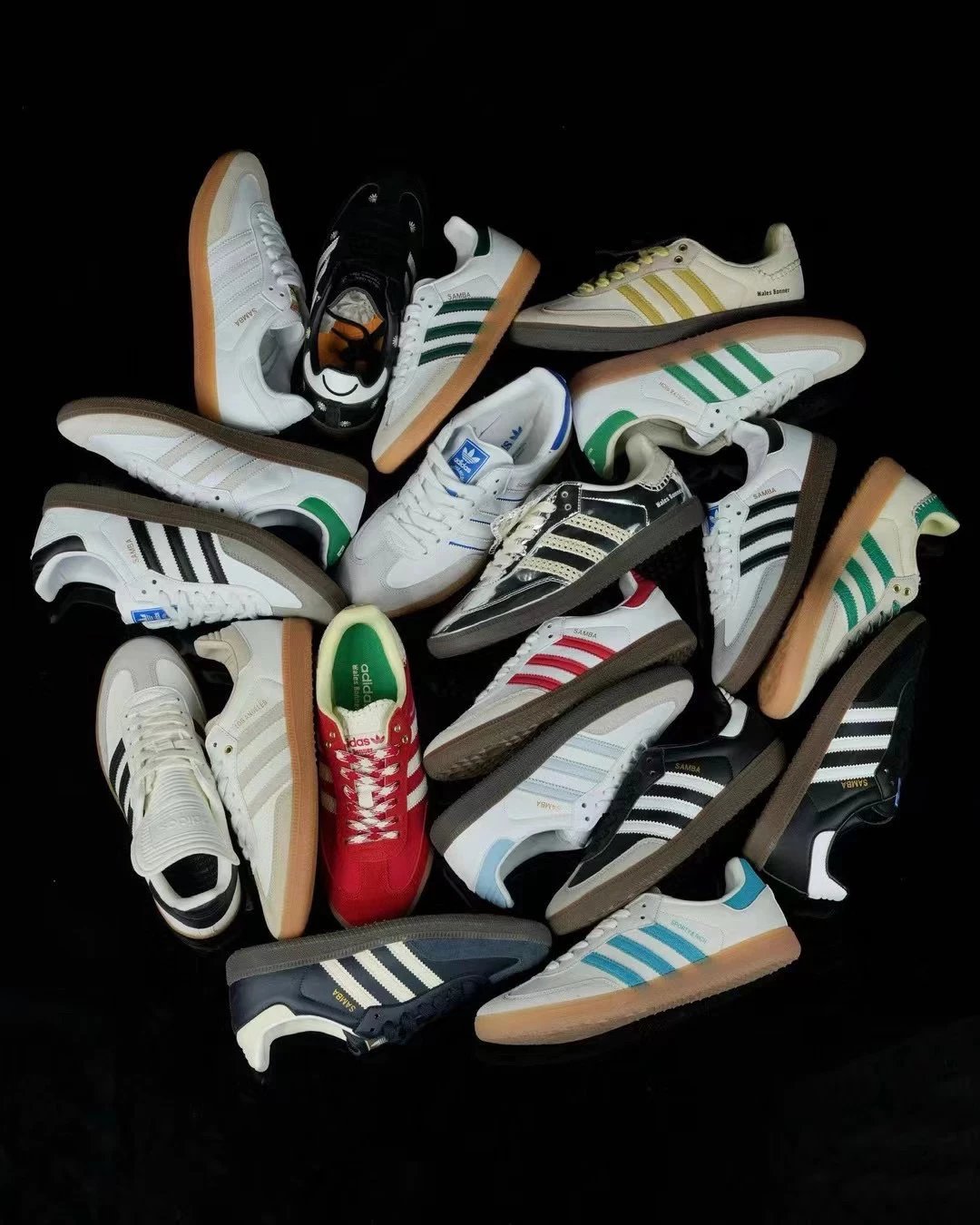 Adidas Samba OG Sneakers White Black Gum