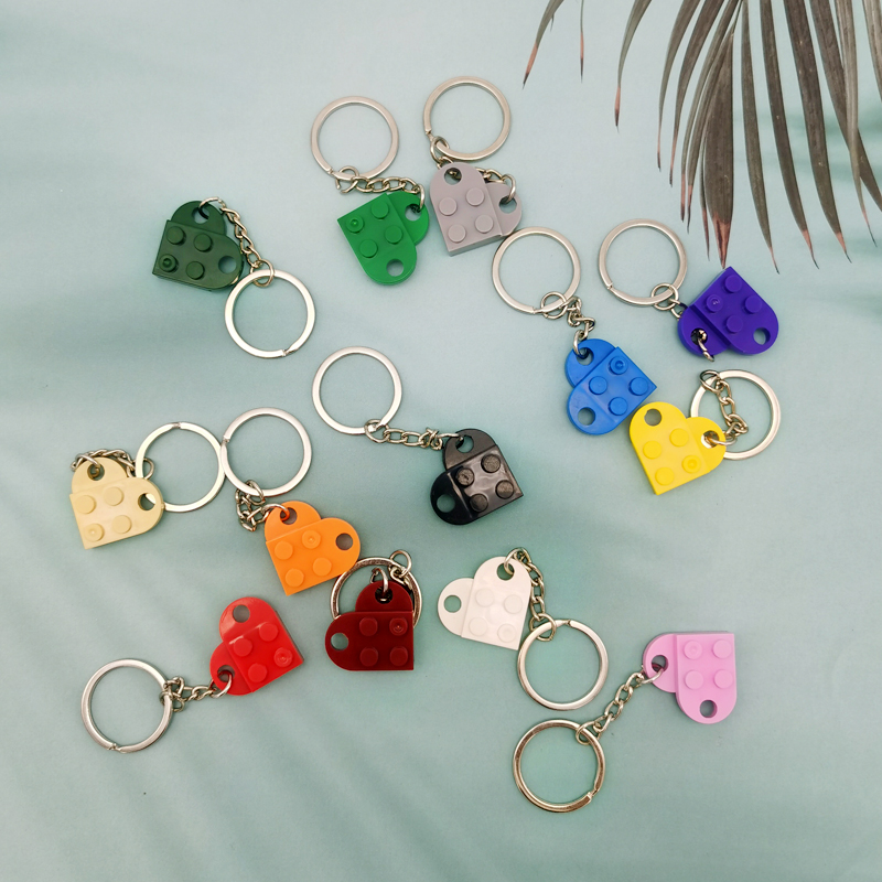 LEGO Red Brick Keychains