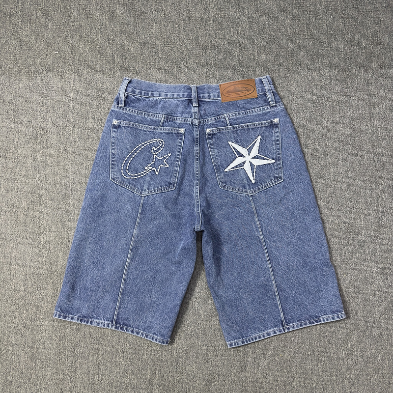 Corteiz Denim Genes Shorts