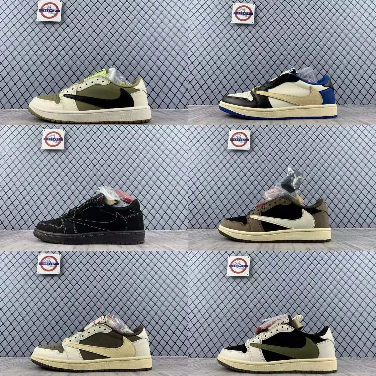 Nike Air Jordan 1 Low Travis Scott Sneakers