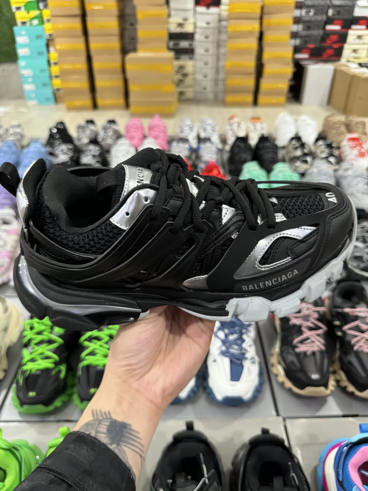 Balenciaga Track Sneakers Black