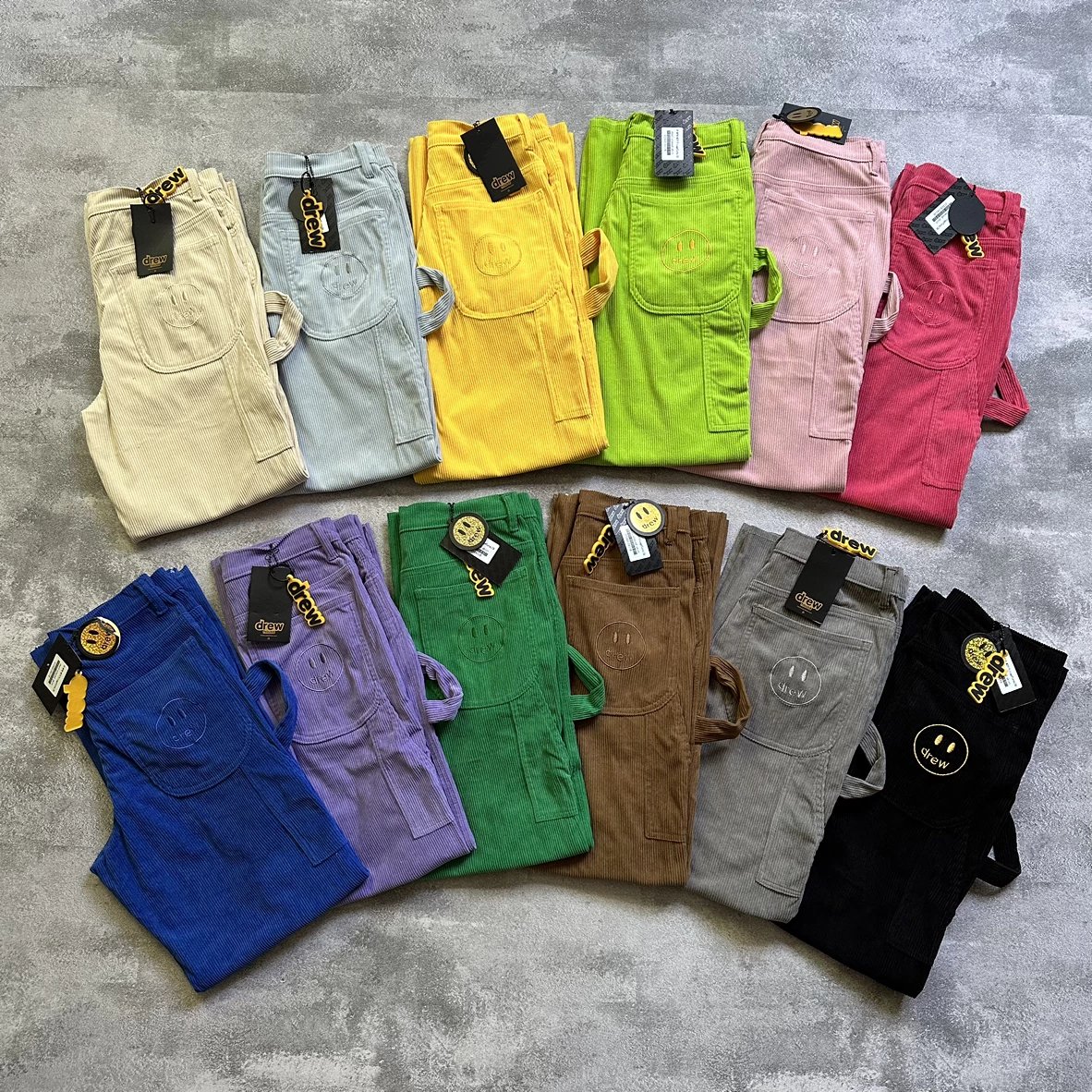 Drew House Green Corduroy Pants