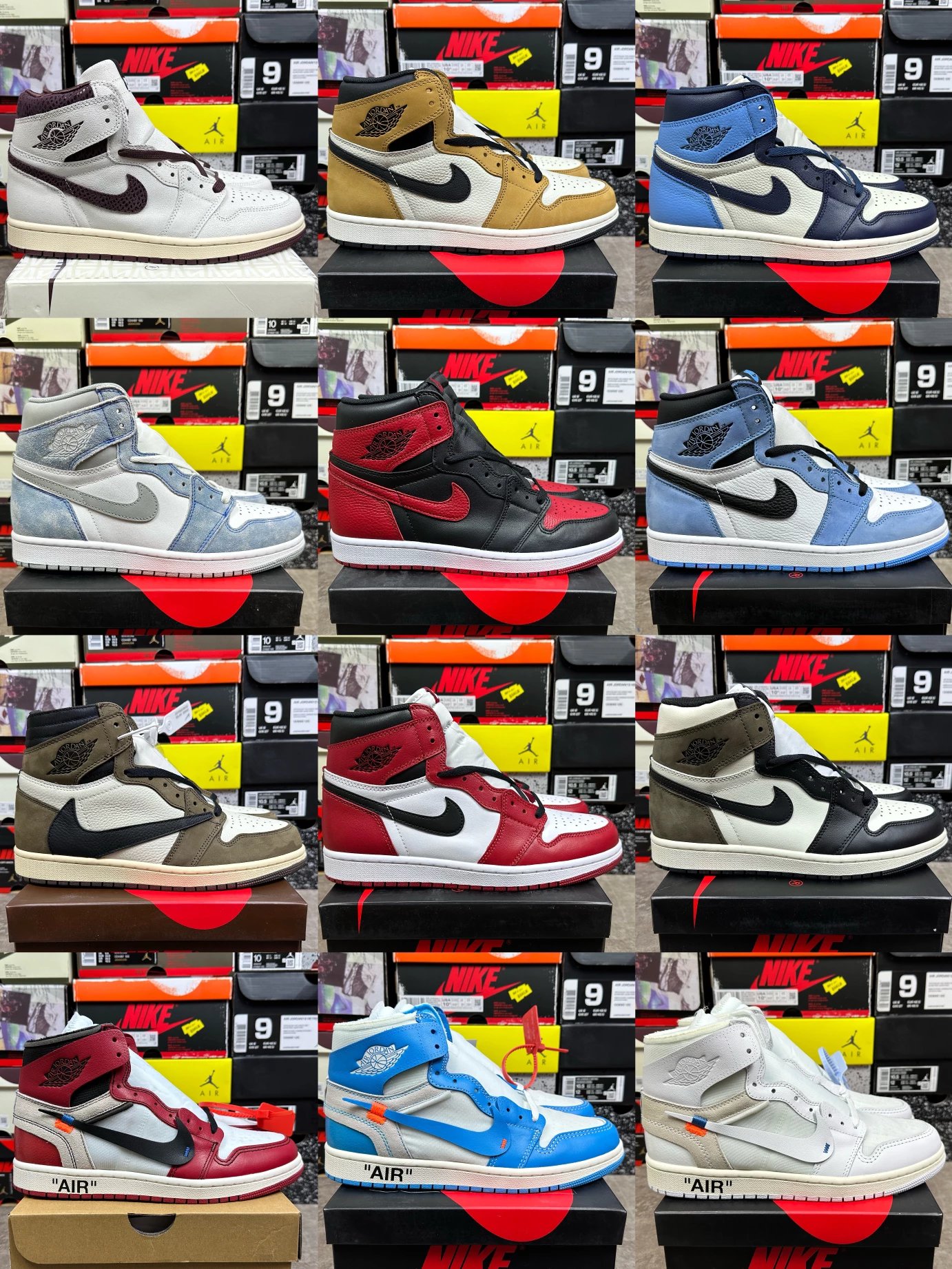 Nike Air Jordan 1 University Blue Sneakers