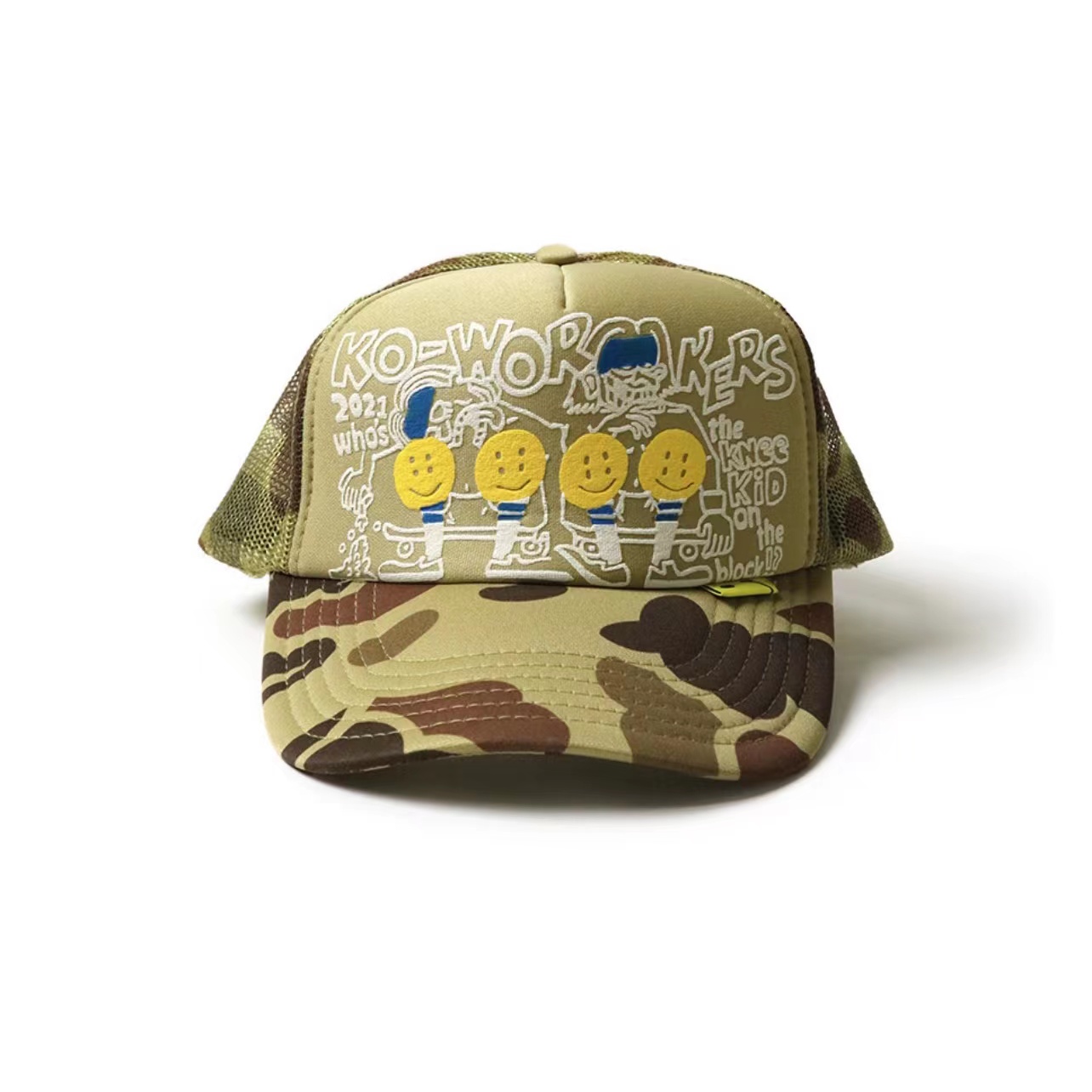 Kapital Camo Trucker Hat