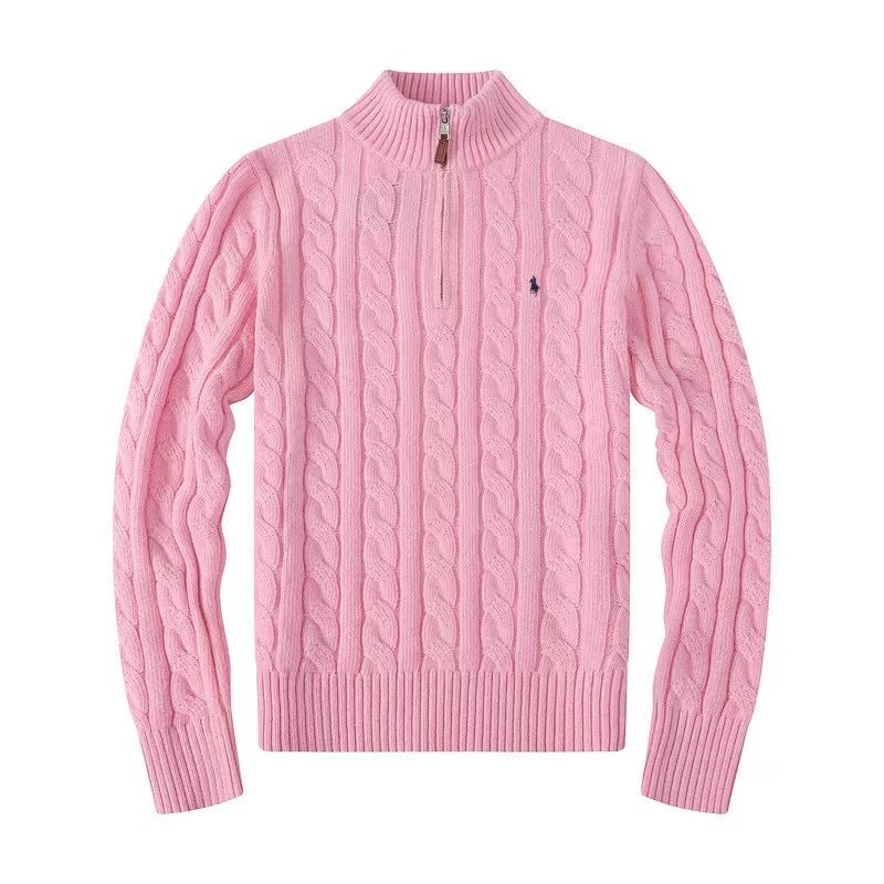 Ralph Lauren Cable Knit Sweater Light Grey