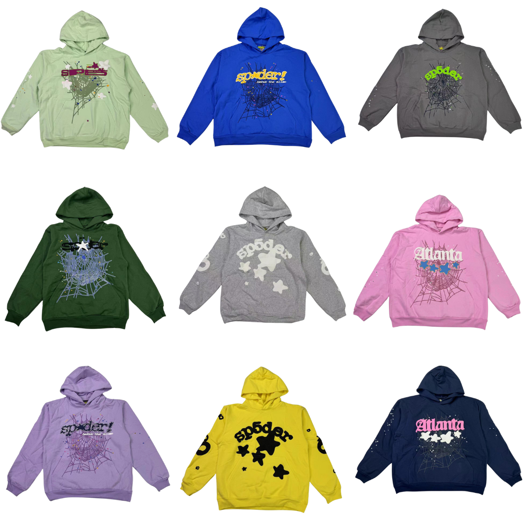 SP5DER Hoodies