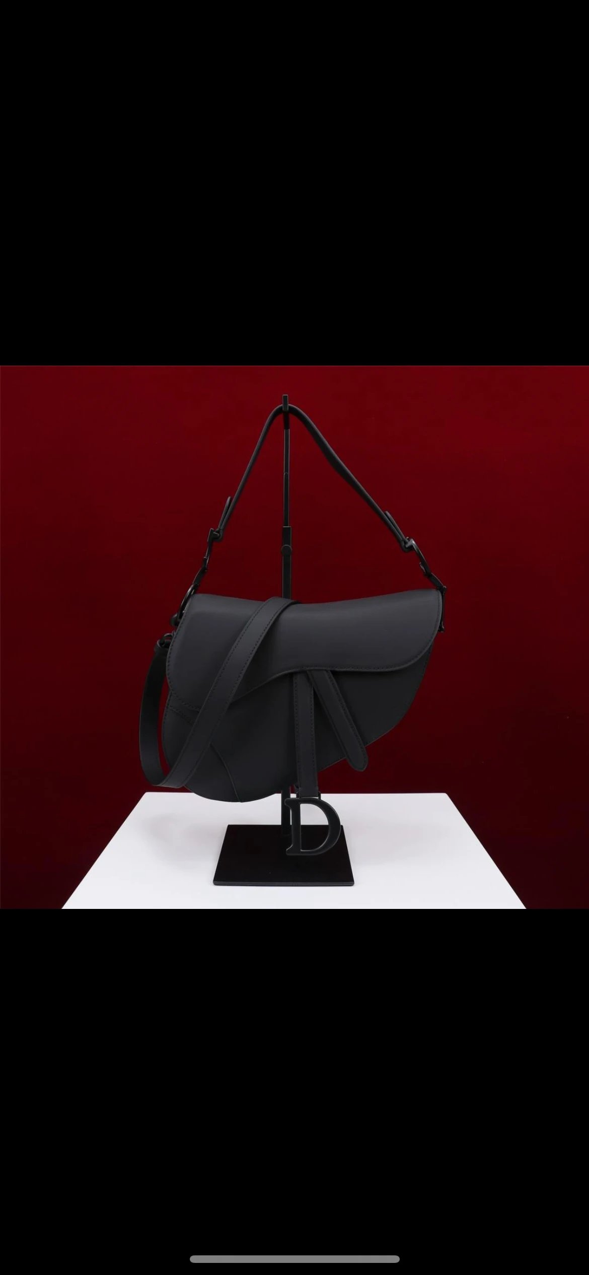 Dior Saddle Bag Black