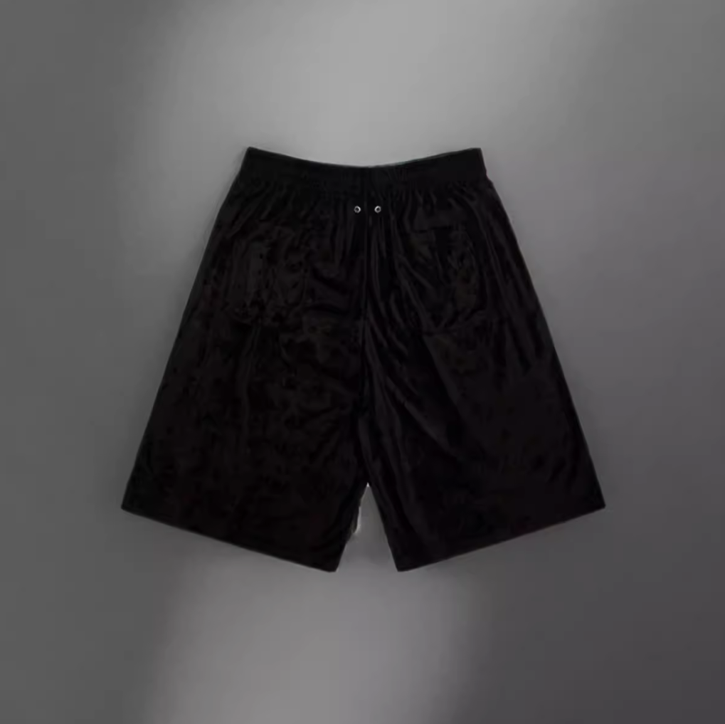 Gallery Dept Grey Paint Splatter Shorts
