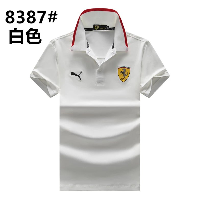 Puma Scuderia Ferrari Polo Shirt White